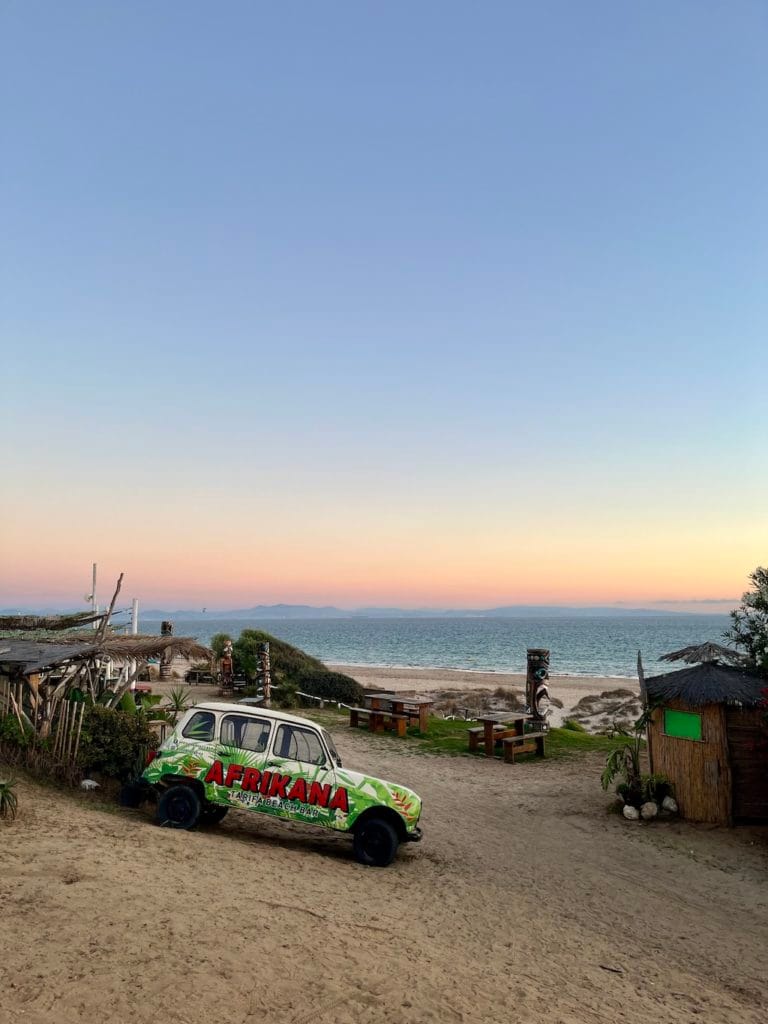 Karavaning v Andalúzii: Tarifa, Afrikana